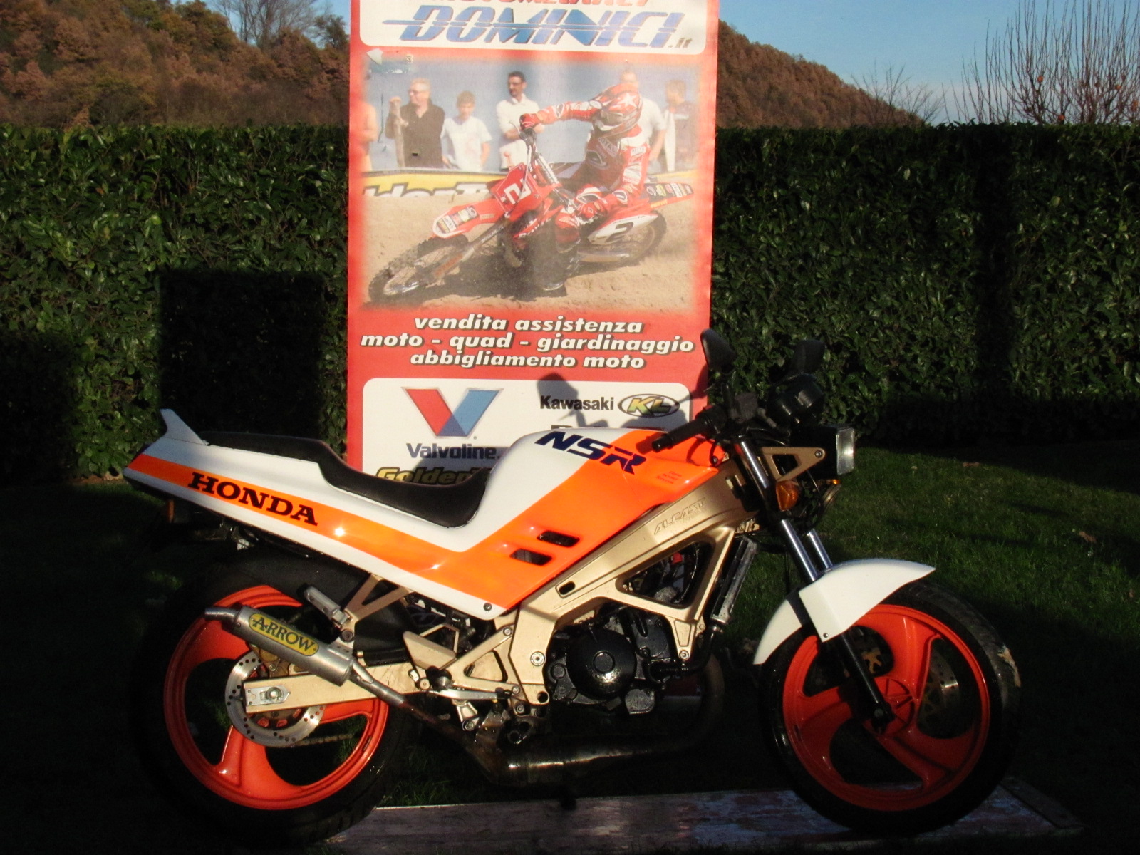 homda nsr arancio 125cc