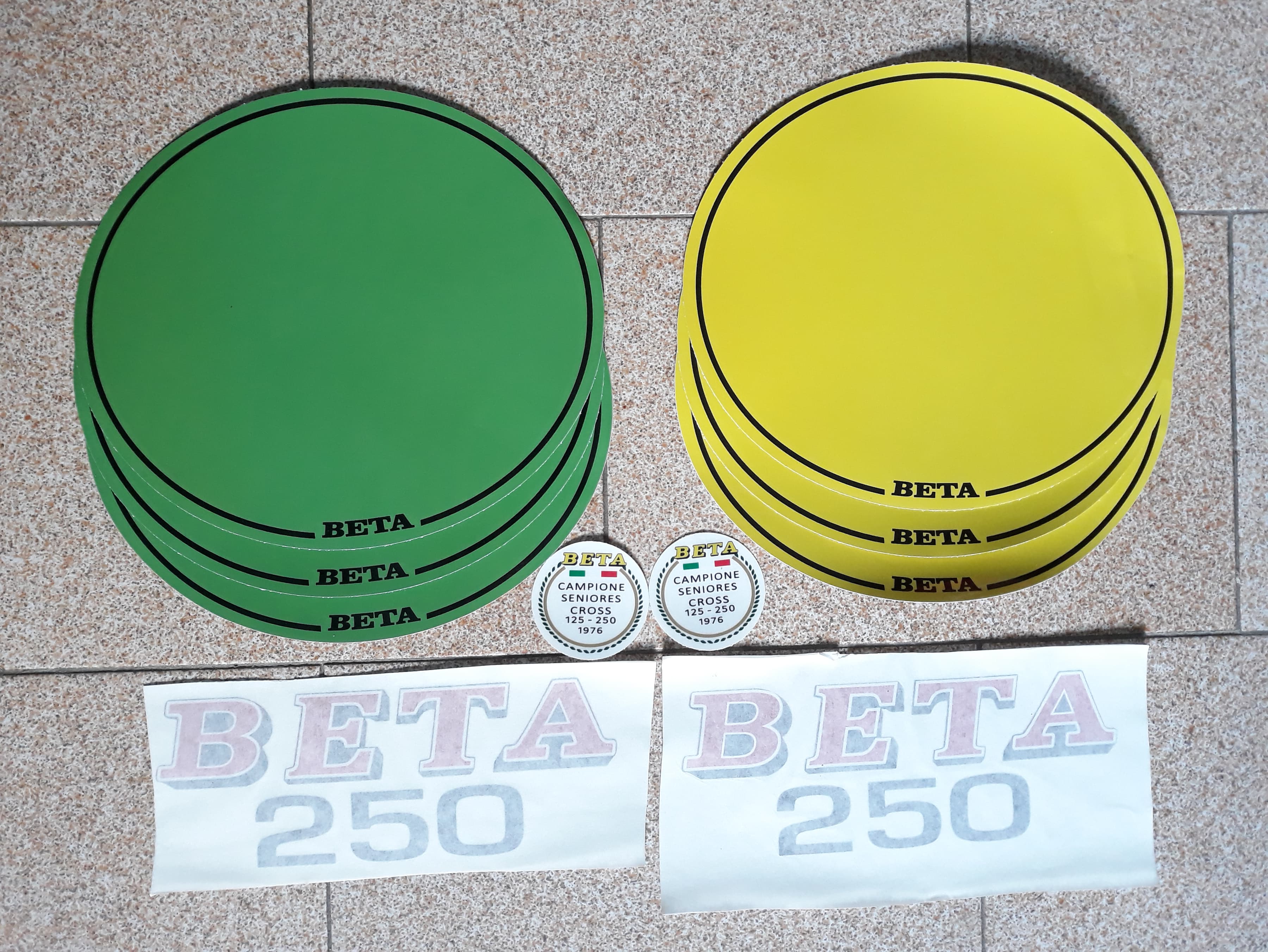 Kit adesivi beta 250 1977